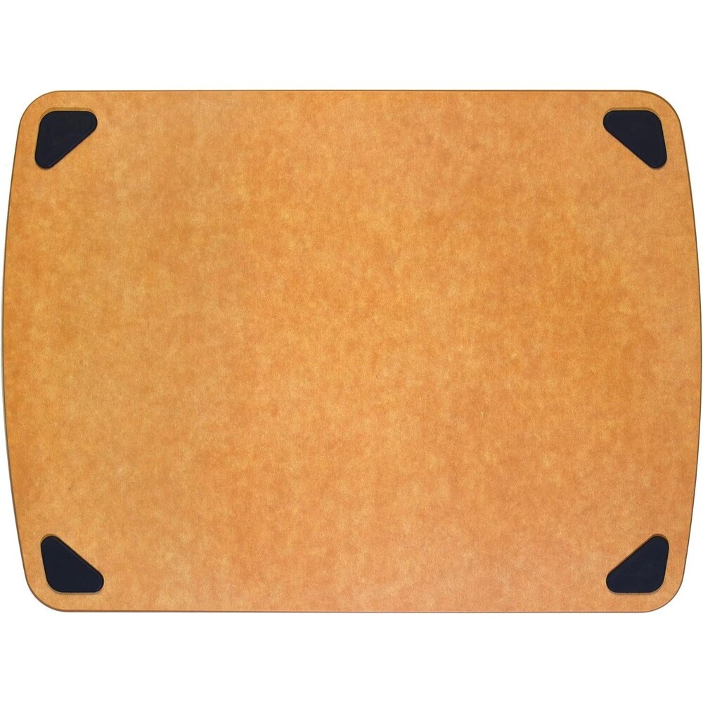 Vellum Wood Fiber Cutting Board with Non-Slip Silicone Feet; Dishwasher Safe Cut